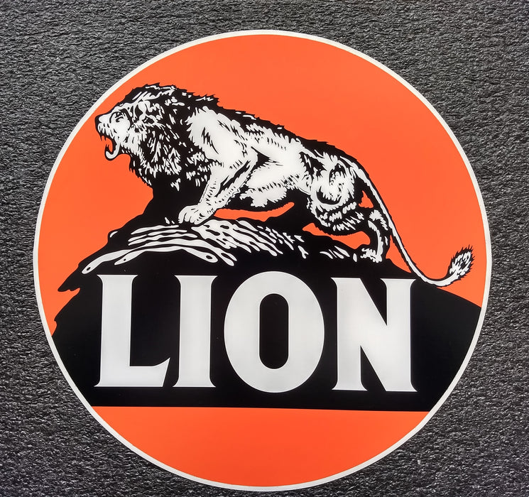 LION DECAL 12"
