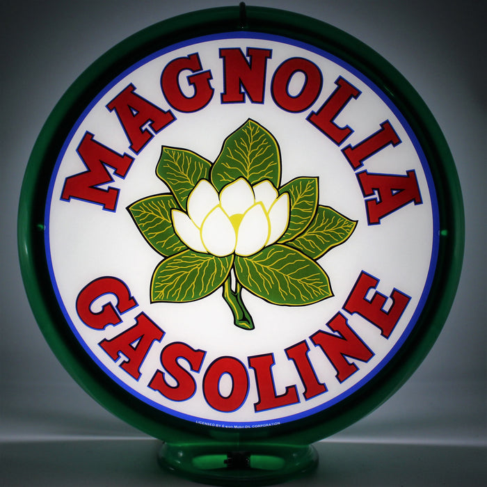 MAGNOLIA GASOLINE 13.5" Ad Globe