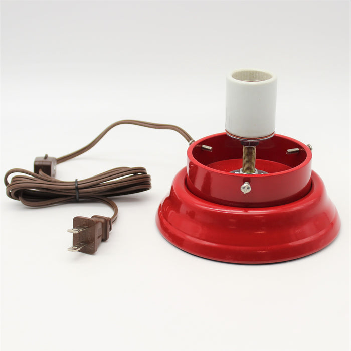 Lamp Base for Mini Glass Gas Pump Globe