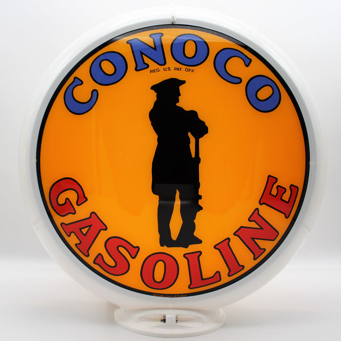 CONOCO GASOLINE Gas Pump Globe Face / Lens