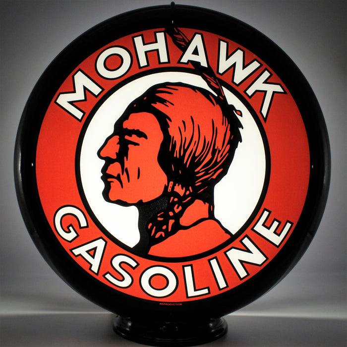 Mohawk Gasoline 13.5" Ad Globe