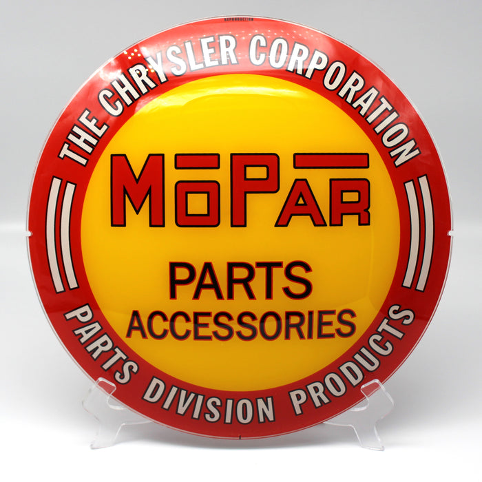 MOPAR PARTS ACCESSORIES  13.5" Gas Pump Globe Face / Lens - LIMITED EDITION