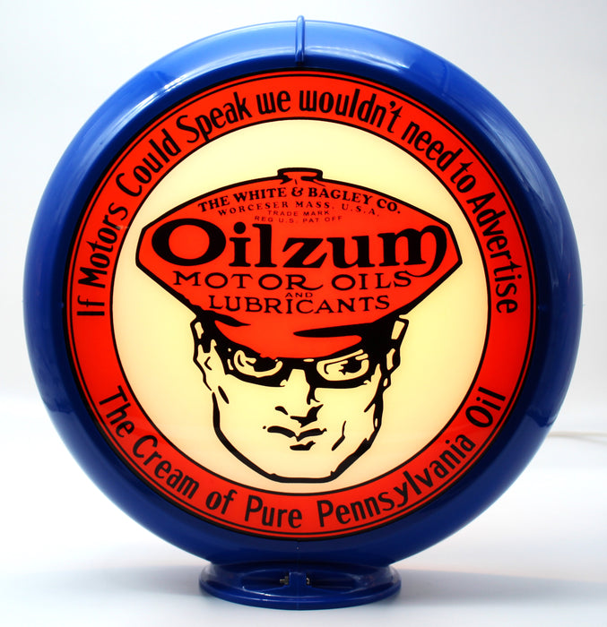 OILZUM 13.5" Gas Pump Globe - FREE SHIPPING!