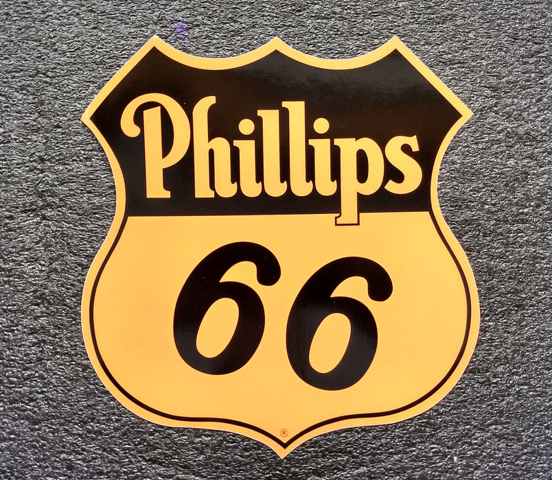 PHILLIPS 66 SHIELD DECAL-10"