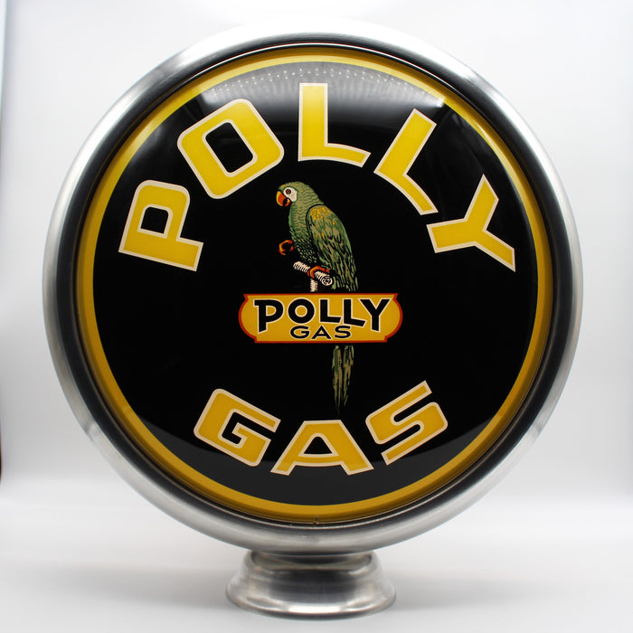 POLLY GAS 15" Gas Pump Globe Glass Face - FREE SHIPPING!!