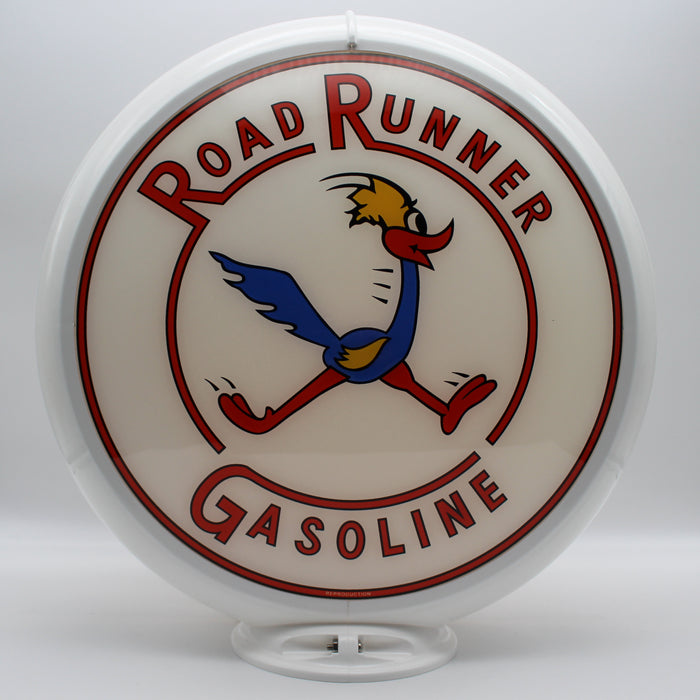 ROAD RUNNER GASOLINE 13.5" Ad Globe