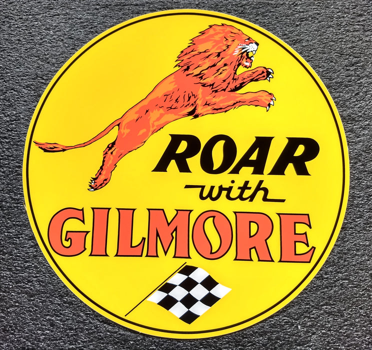 ROAR WITH GILMORE DECAL-12"