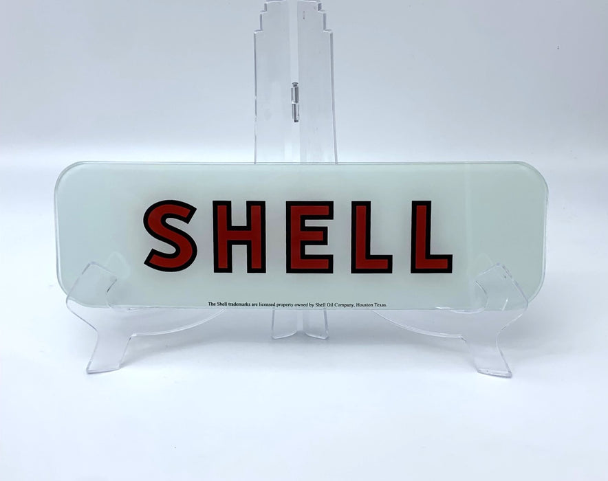 SHELL Ad Glass Panel — PERGL