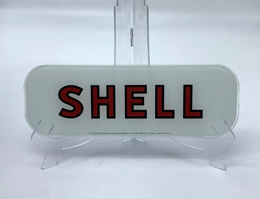 Shell Display Ads SHELL Ad Glass Panel — PERGL