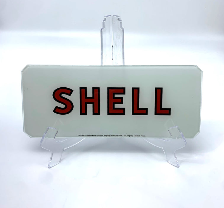 SHELL Ad Glass Panel