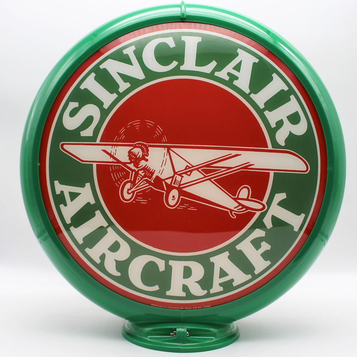 SINCLAIR AIRCRAFT 13.5" Ad Globe - FREE SHIPPING!!