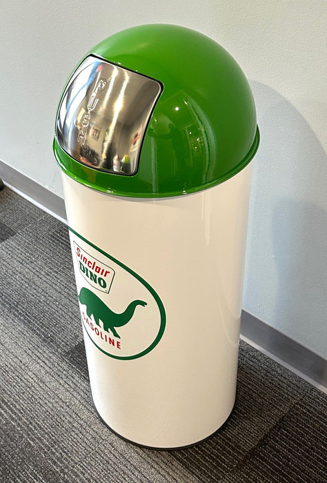SINCLAIR DINO GASOLINE Bullet Style Trash Can - FREE SHIPPING!