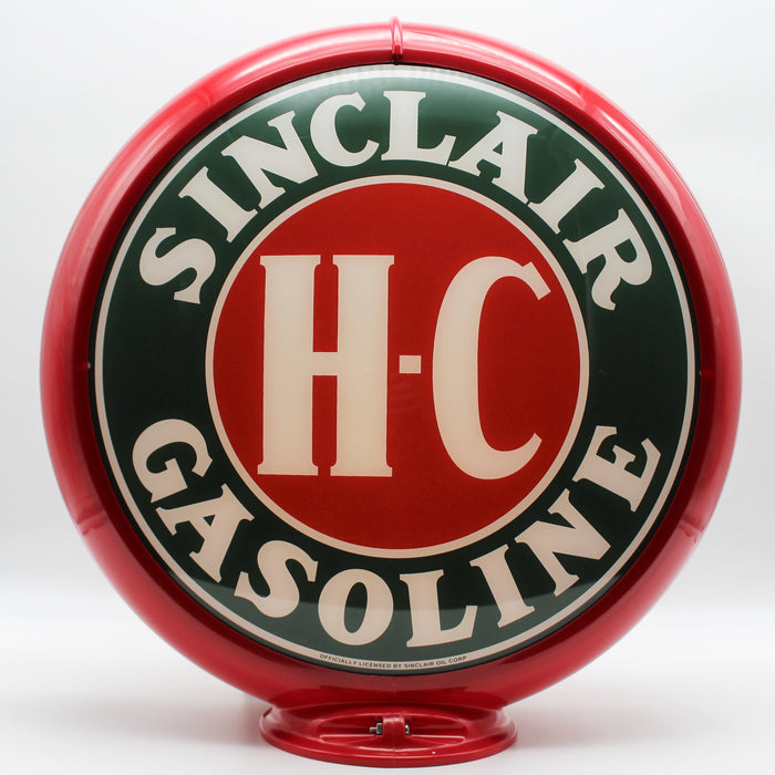 SINCLAIR H-C GASOLINE 13.5" Gas Pump Globe - FREE SHIPPING!!