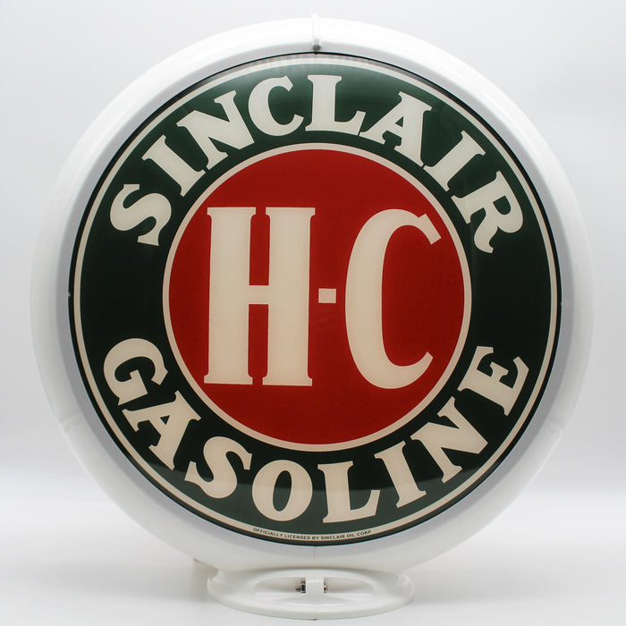 SINCLAIR H-C GASOLINE 13.5" Gas Pump Globe - FREE SHIPPING!!