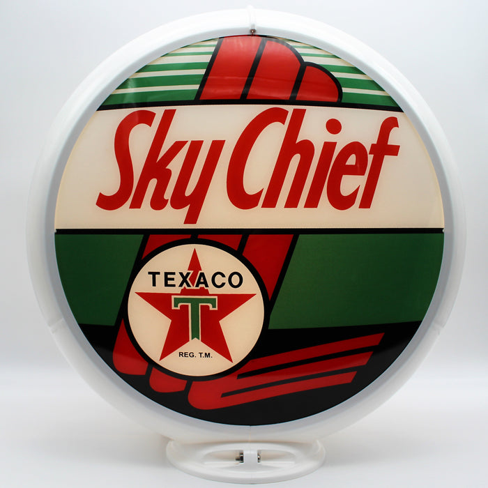 TEXACO SKY CHIEF 13.5" Gas Pump Globe - FREE SHIPPING!!