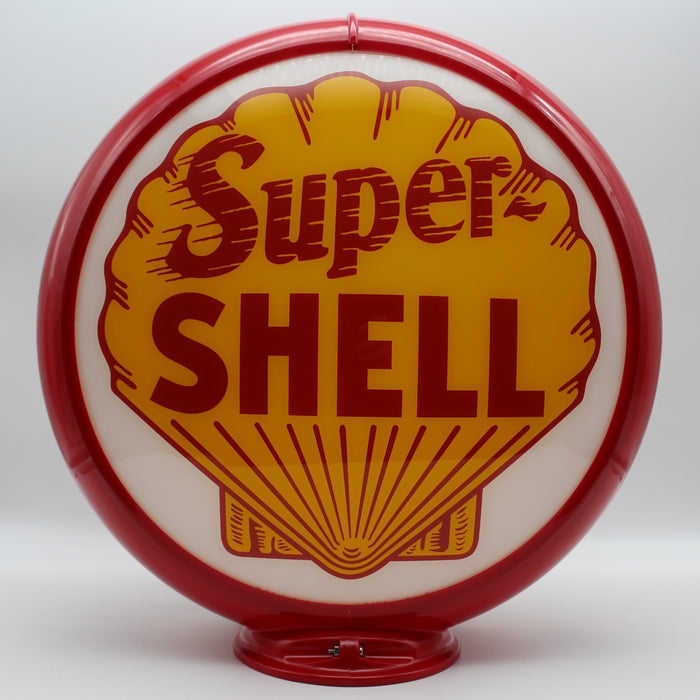 SHELL SUPER-SHELL 13.5" Gas Pump Globe - FREE SHIPPING!!