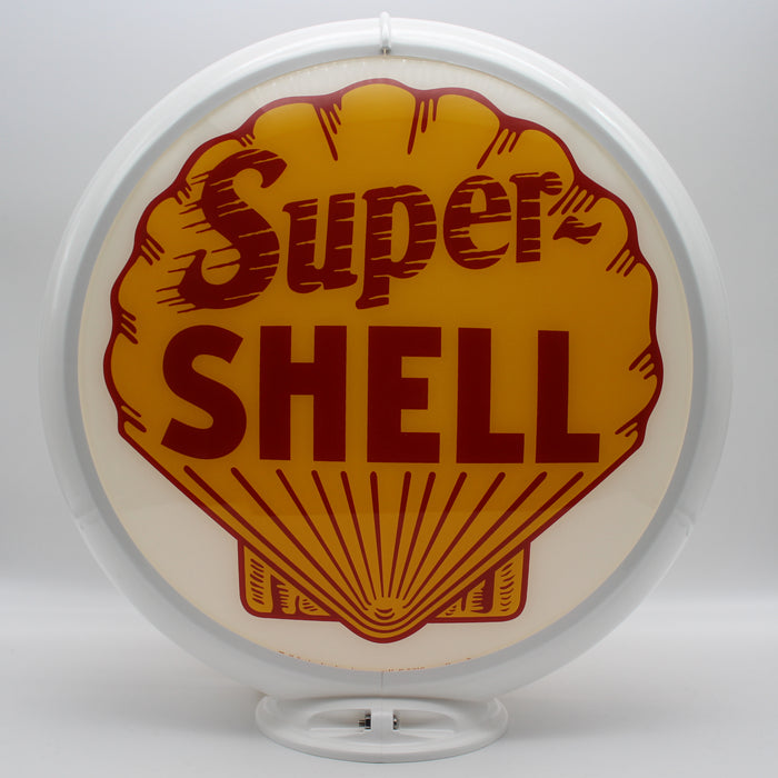 SHELL SUPER-SHELL 13.5" Glass Face