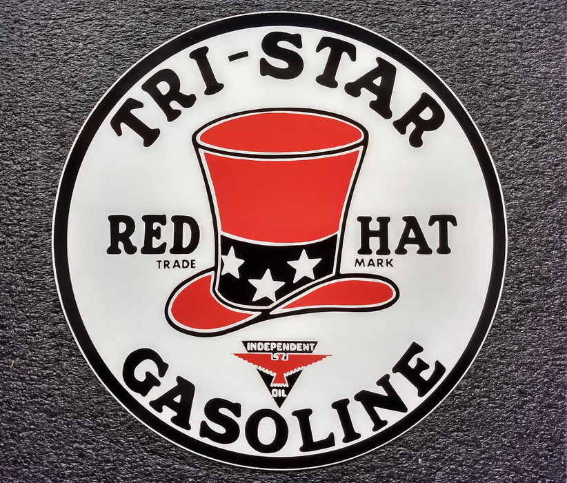 RED HAT DECAL-12"