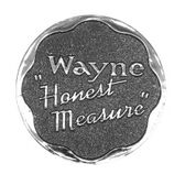 Wayne 70 Honest Measure Button