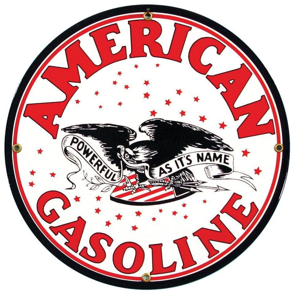 Pergl Signs Reproduction Porcelain Gas Signs — PERGL