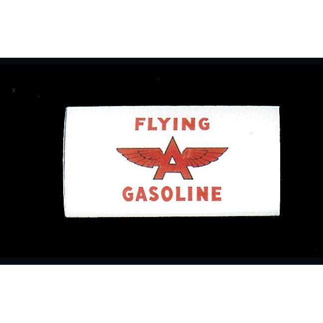 FLYING A GASOLINE Ad Glass Panel for A-62 National Pump