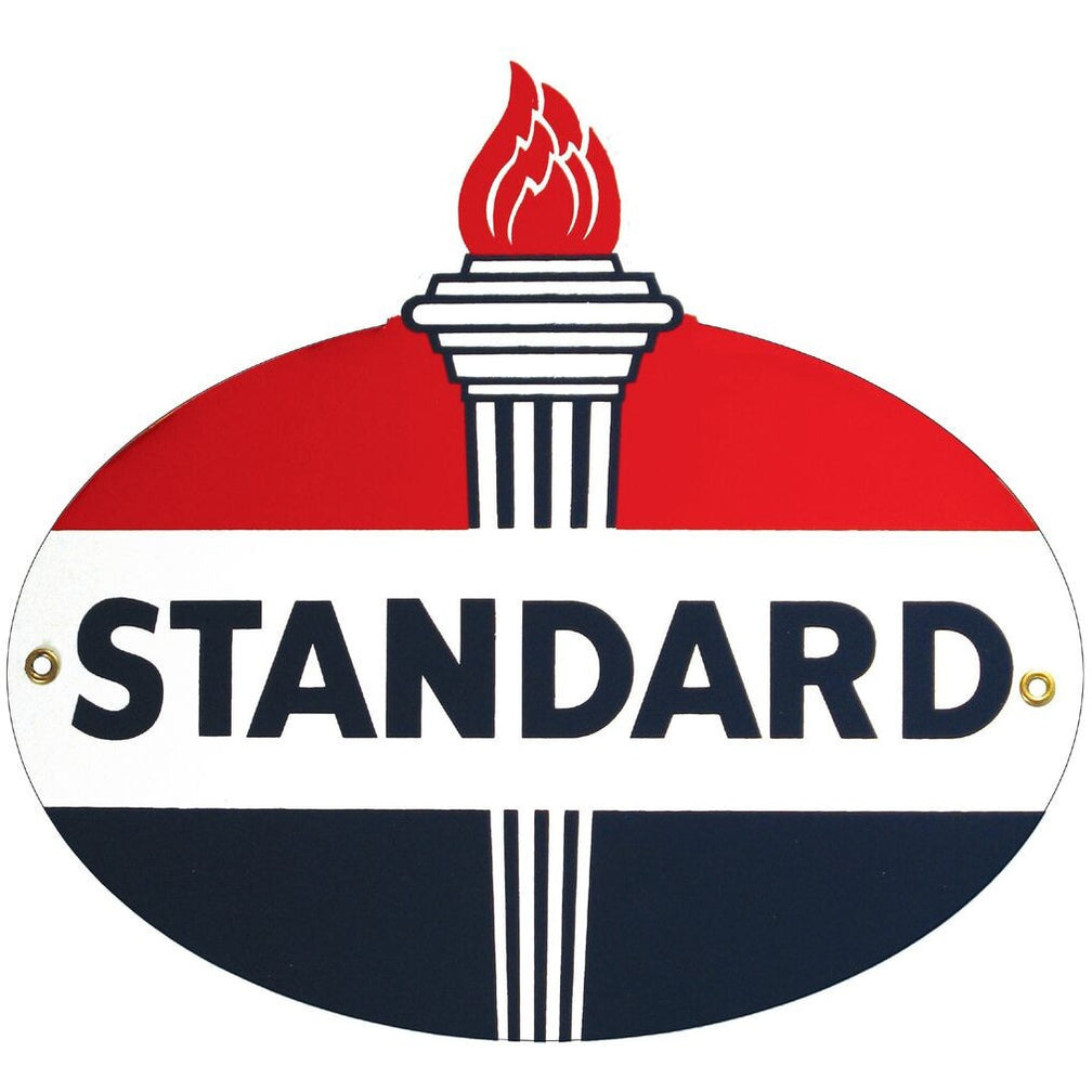 STANDARD die-cut Porcelain Sign — PERGL